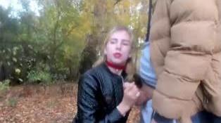 malyhkaya – blowjob in the woods – 11_03_2018